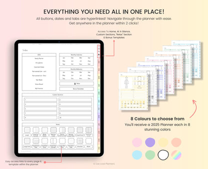 ADHD 2025 Digital Planner