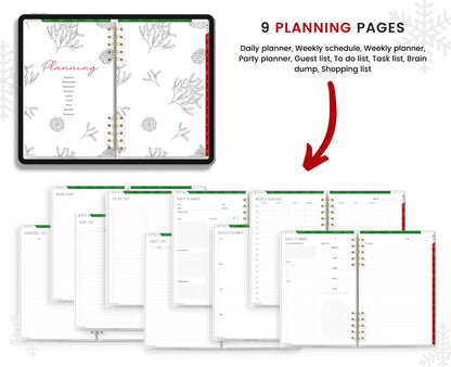 Christmas Planner (Landscape)