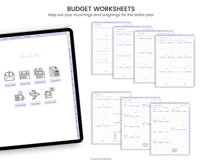 Paycheck Budget (Pastels)