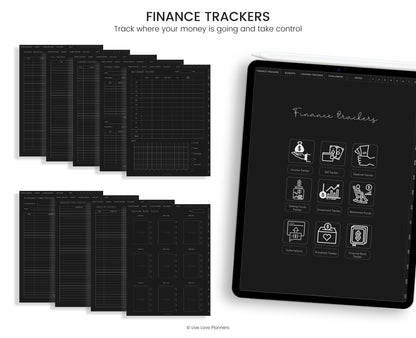 Paycheck Budget (Dark Mode)