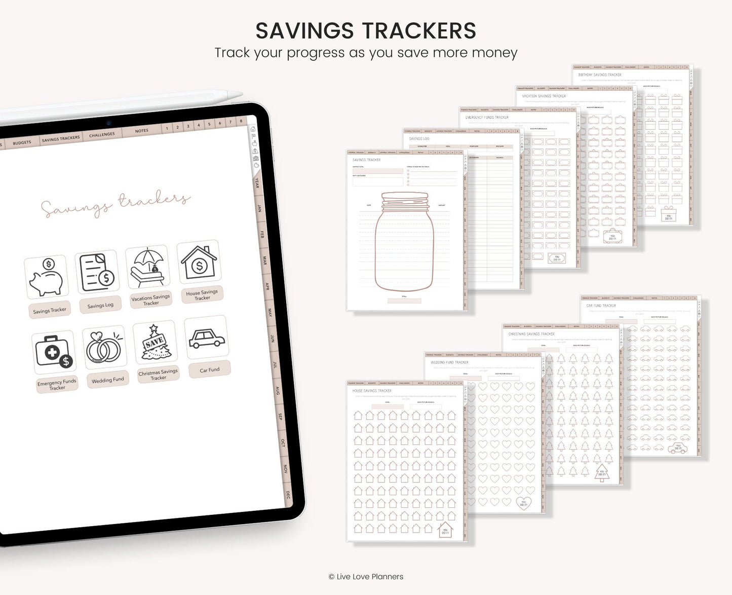 Digital Budget Planner (BOHO)