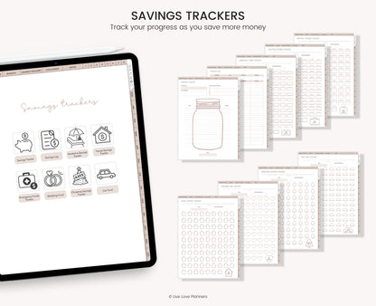 Digital Budget Planner (BOHO)