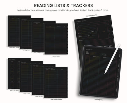 Reading Journal (Dark Mode)