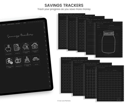Paycheck Budget (Dark Mode)