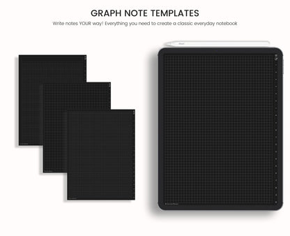 Dark Mode Digital Notebook