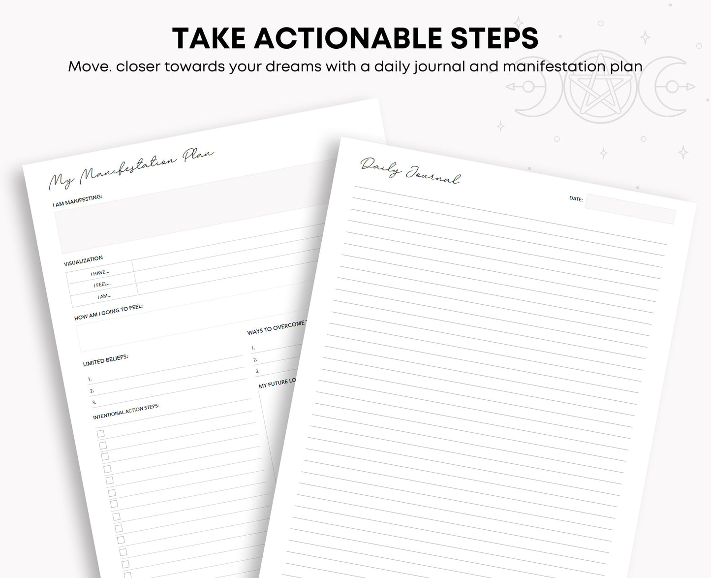 Printable Manifestation Journal
