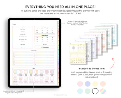 ADHD Undated Digital Planner
