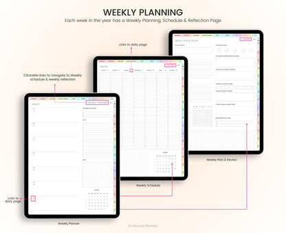 2025 Digital Planner (Portrait)