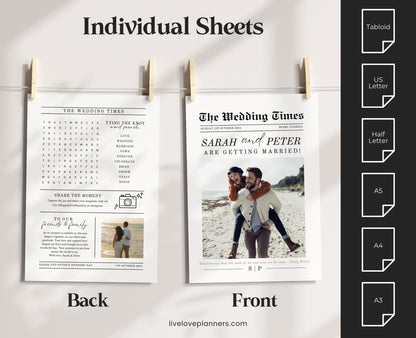 Wedding Newspaper