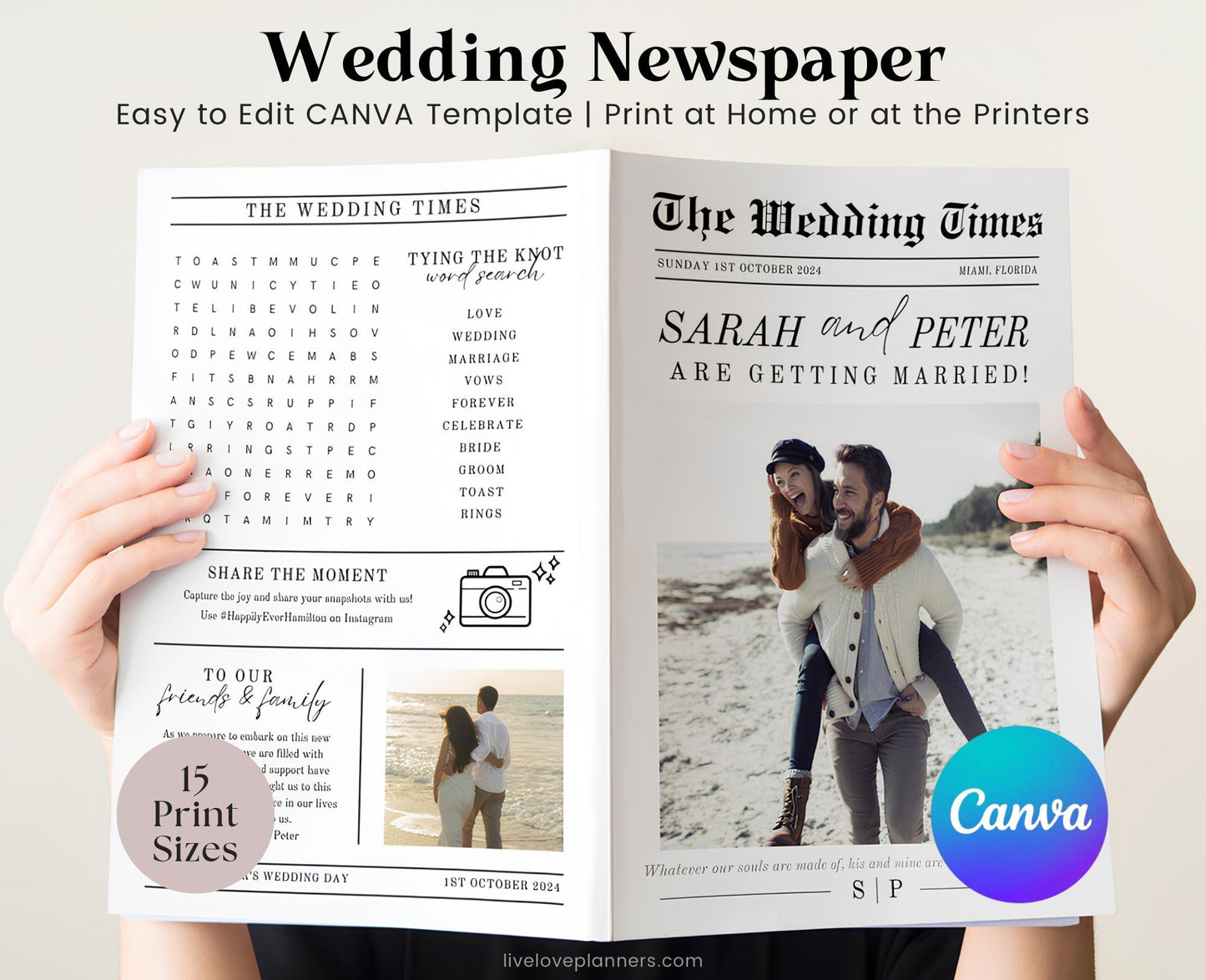 Wedding Newspaper
