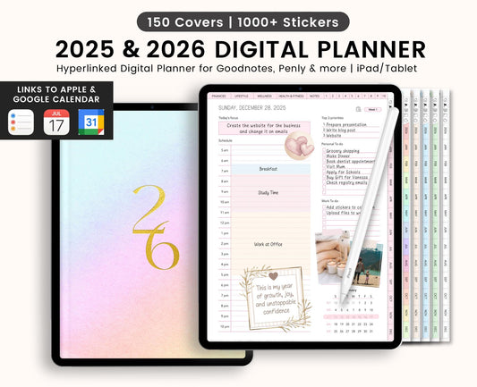 2025 and 2026 Planners