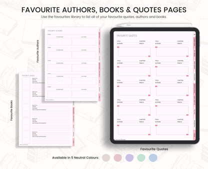 Reading Journal (Neutrals)