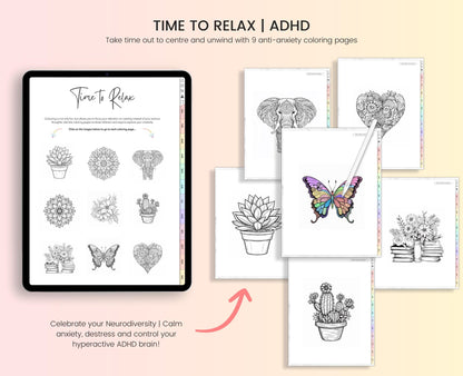 ADHD 2025 Digital Planner