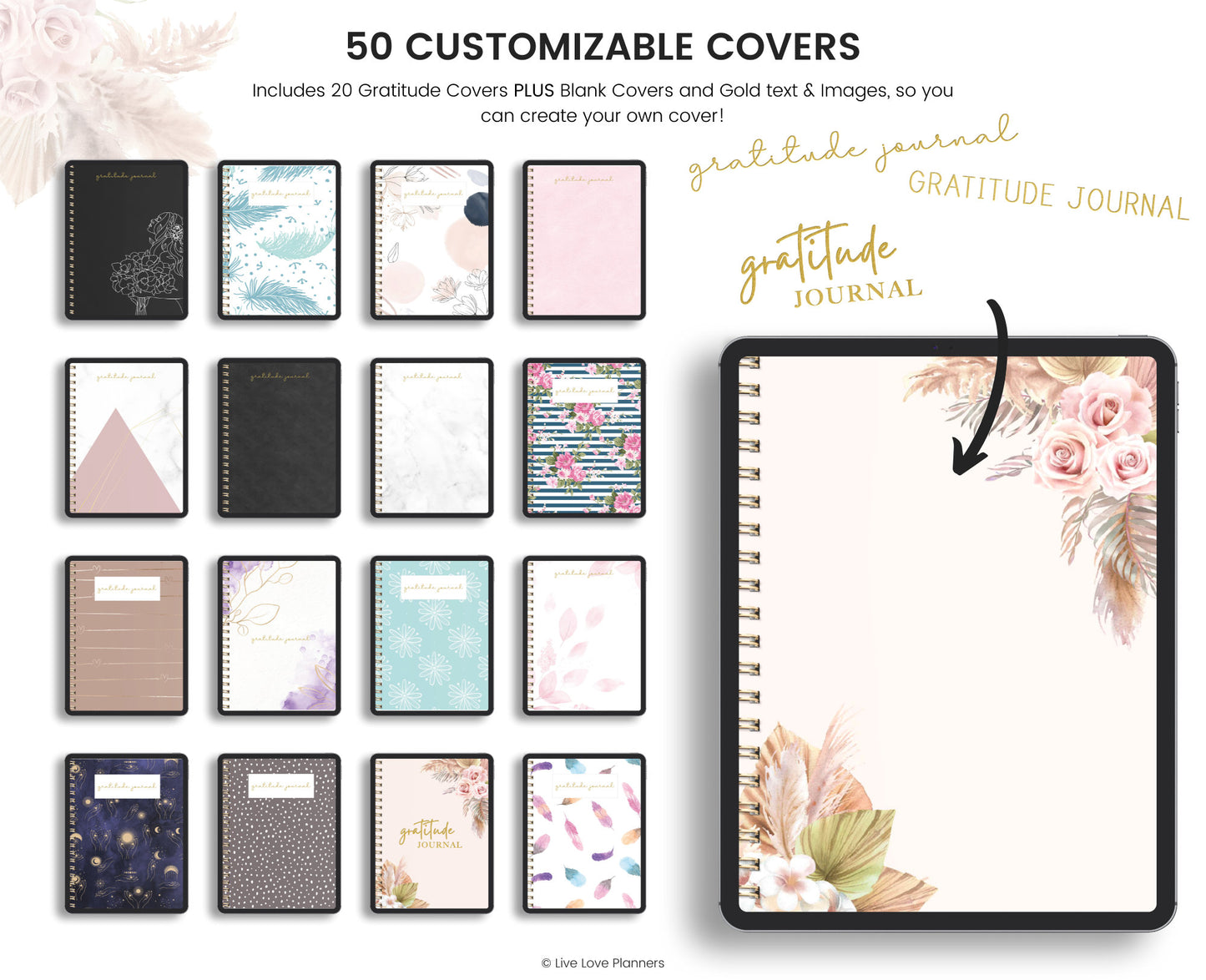 Digital Gratitude Journal (Landscape)