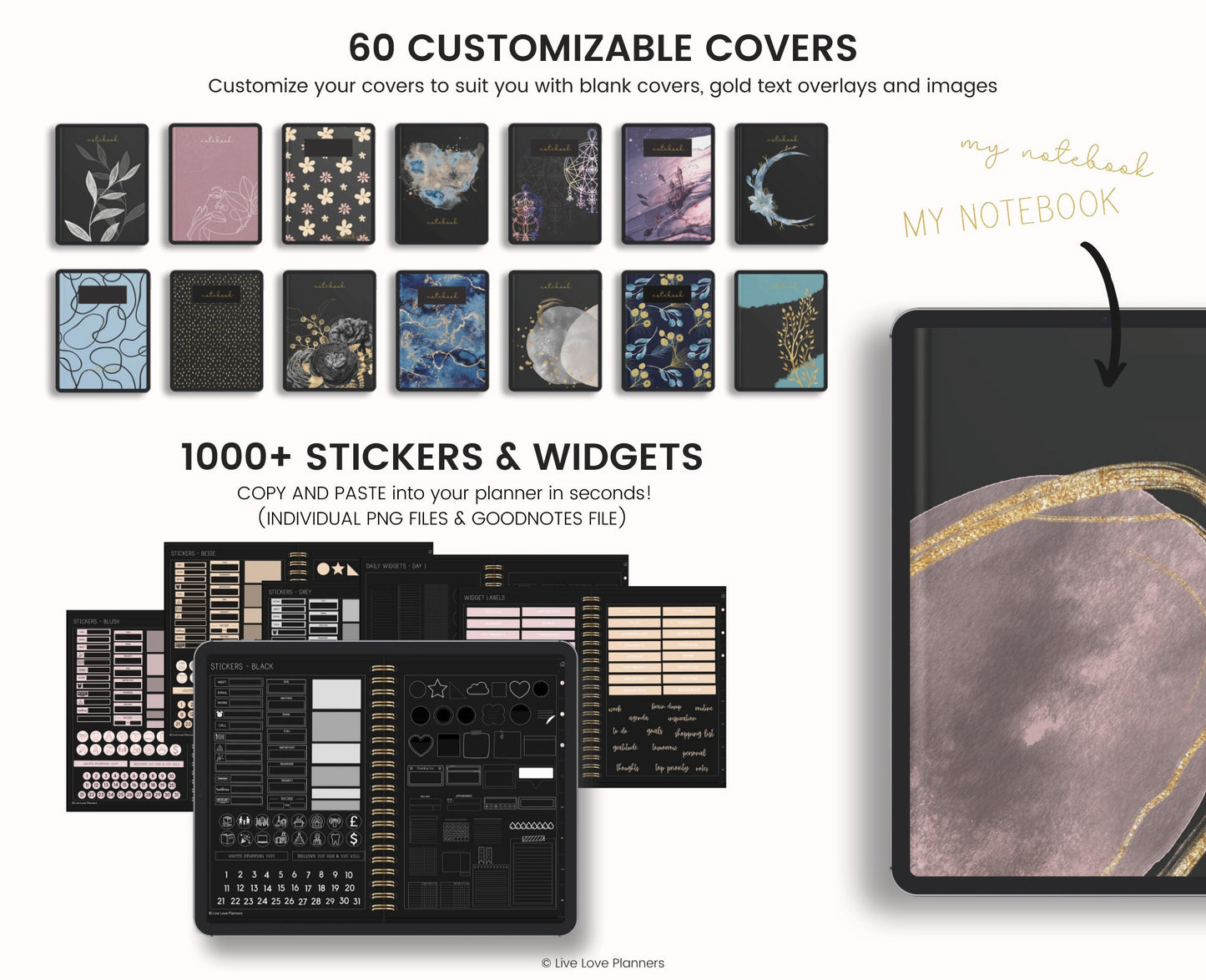 Dark Mode Digital Notebook