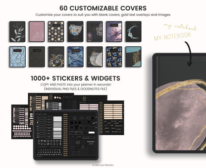 Dark Mode Digital Notebook