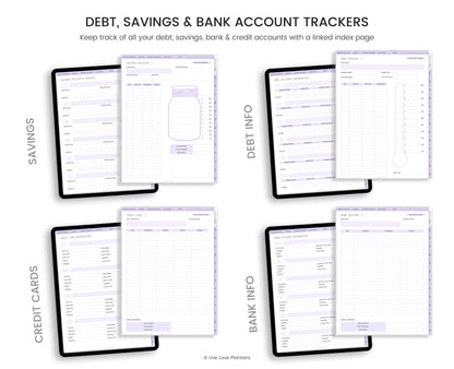 Digital Budget Planner (Pastels)