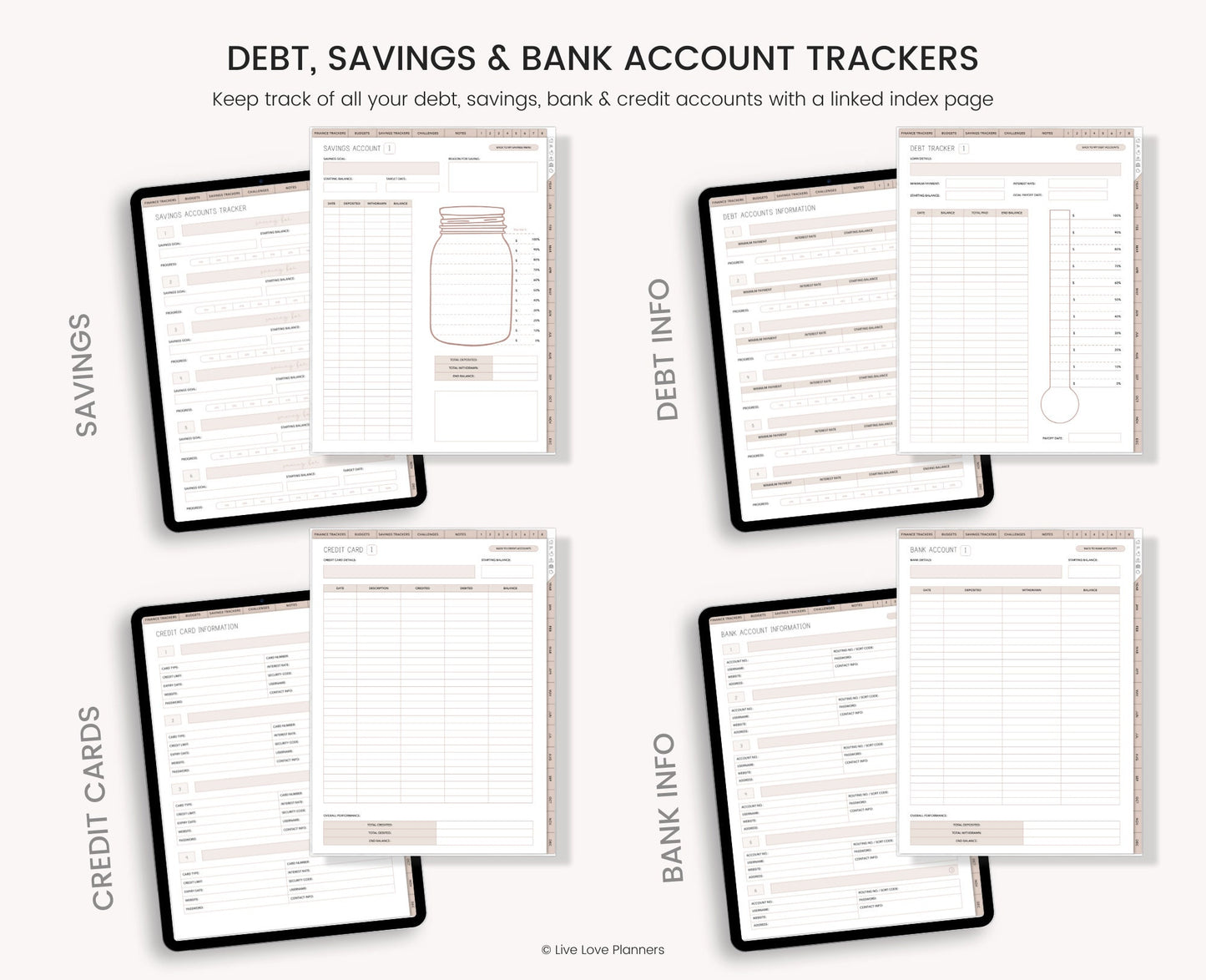 Digital Budget Planner (BOHO)