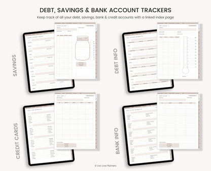 Digital Budget Planner (BOHO)