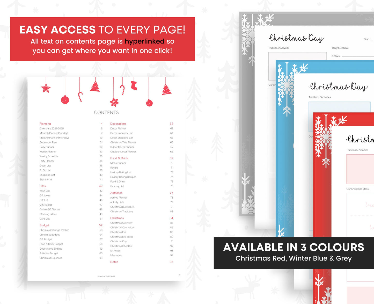 Christmas Planner (Printable)