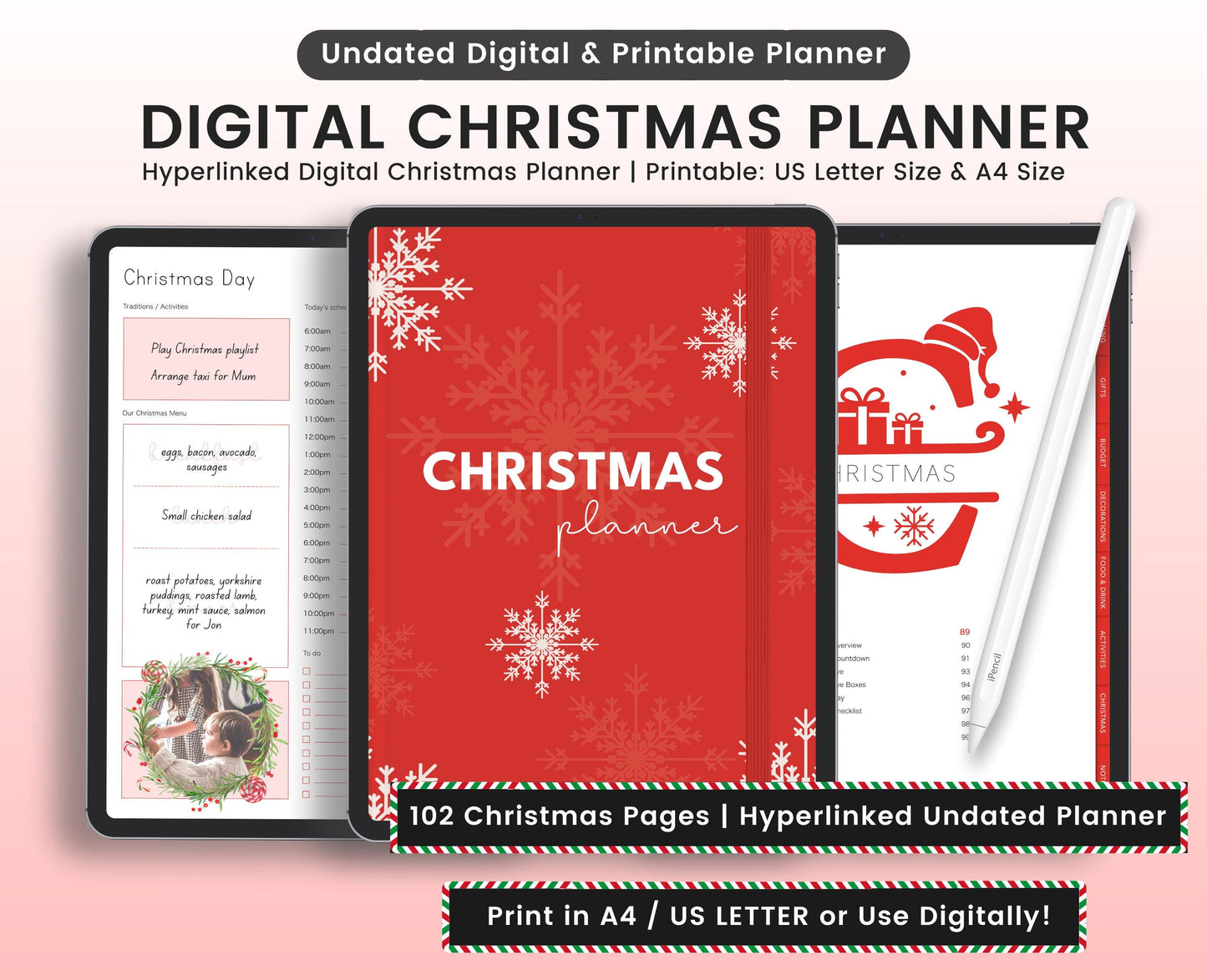 Christmas Planner (Portrait)