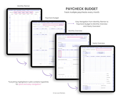 Paycheck Budget (Pastels)