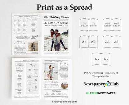Wedding Newspaper