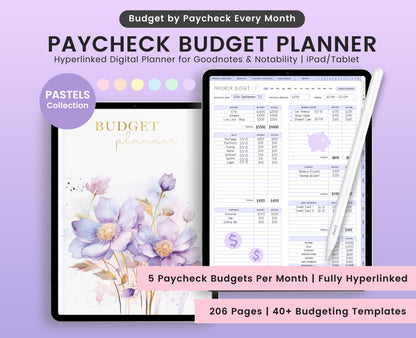 Paycheck Budget (Pastels)