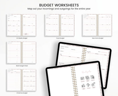 Digital Budget Planner (Landscape)