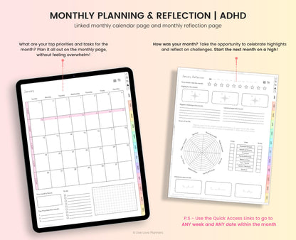 ADHD 2025 Digital Planner