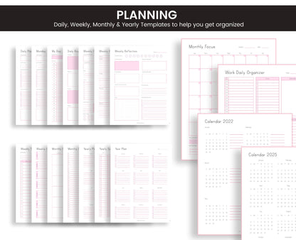 Printable ADHD planner