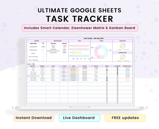 Task Tracker for Google Sheets