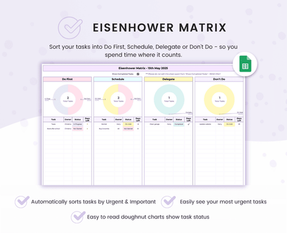 Task Tracker for Google Sheets