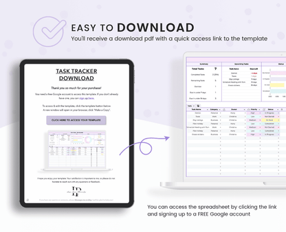Task Tracker for Google Sheets
