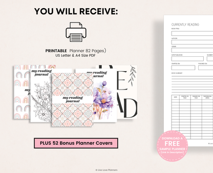 Printable Reading Journal