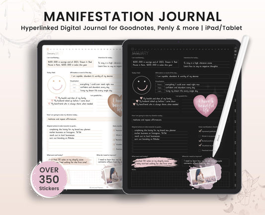 Manifestation Journal (Portrait)