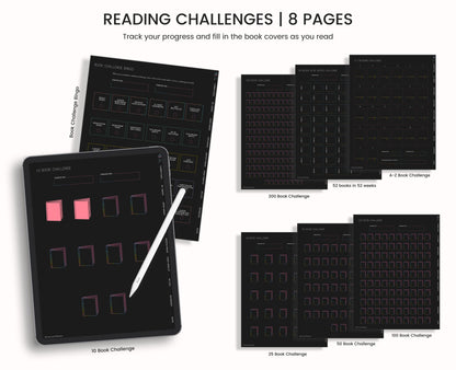 Reading Journal (Dark Mode)