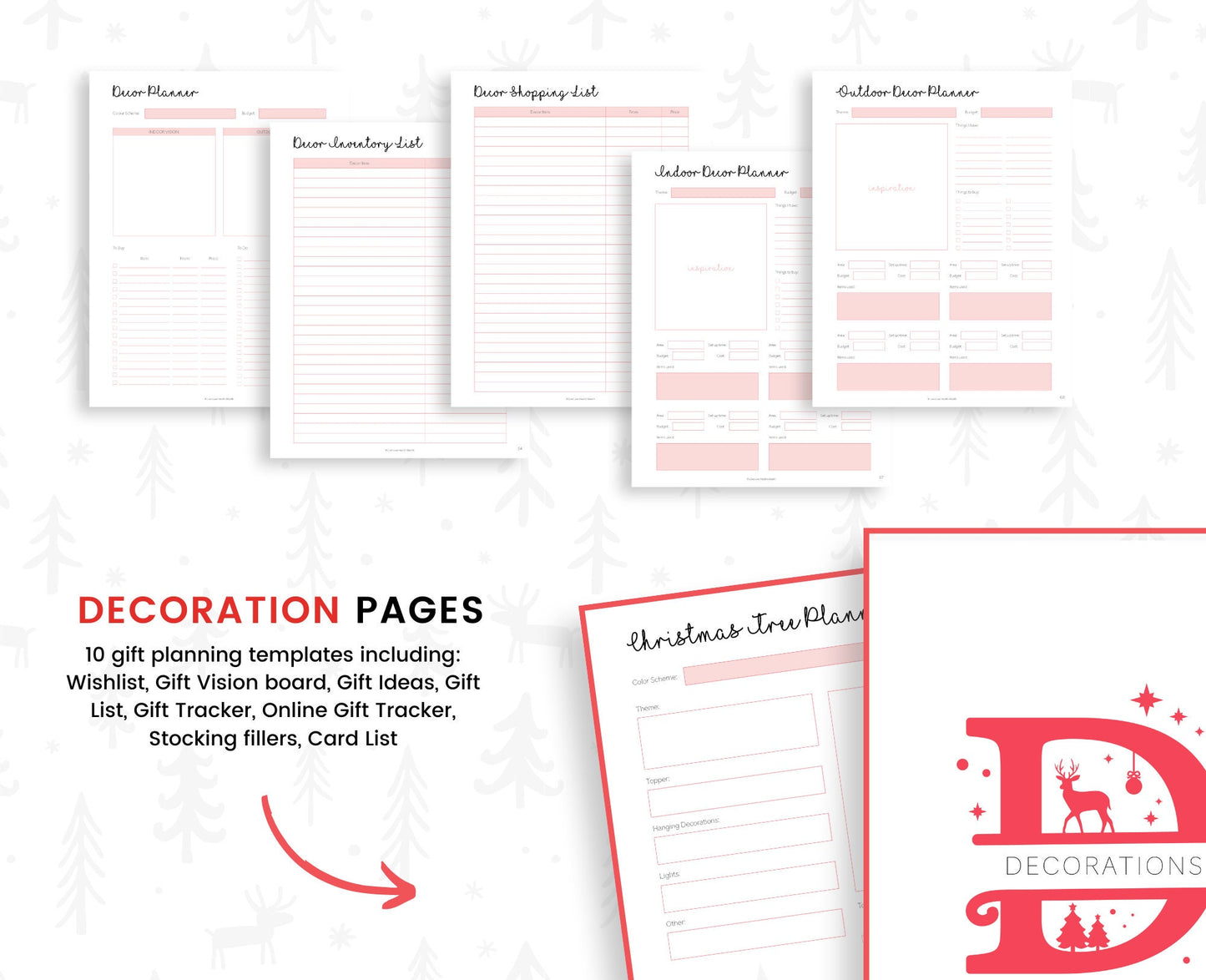 Christmas Planner (Printable)