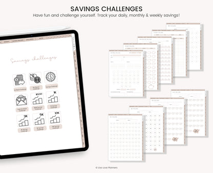 Digital Budget Planner (BOHO)