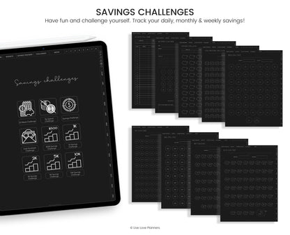 Paycheck Budget (Dark Mode)