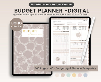 Digital Budget Planner (BOHO)
