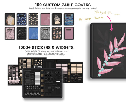 Digital Dark Mode Budget Planner