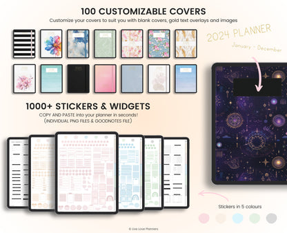 2025 Digital Planner (Portrait)