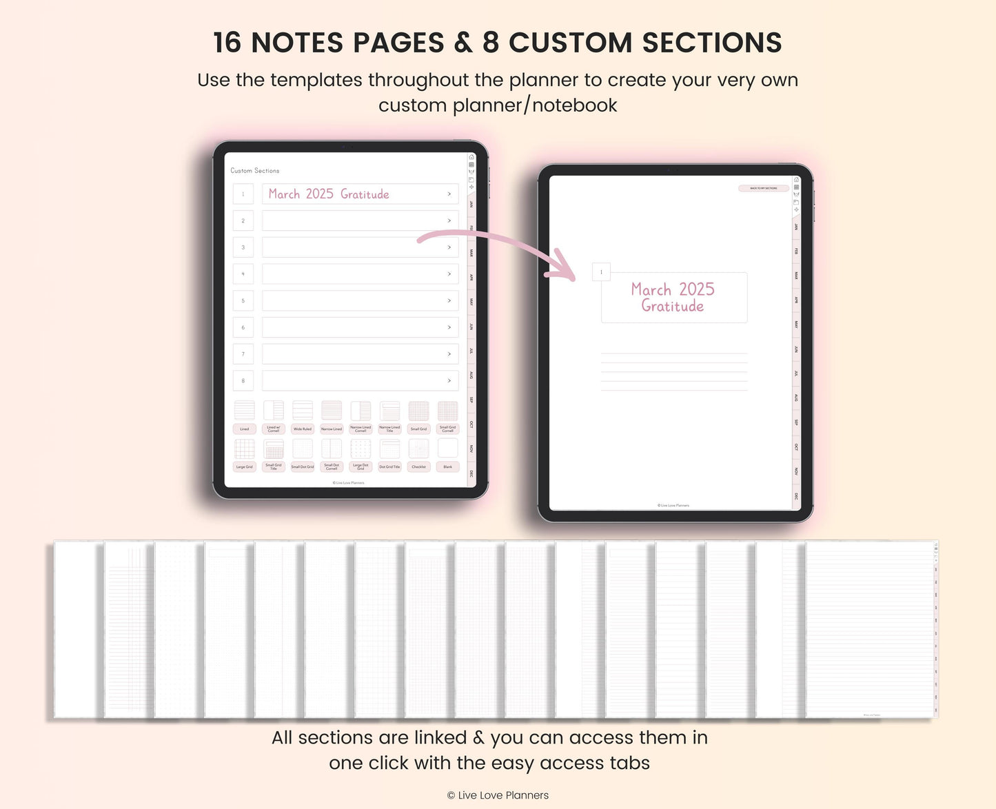 Digital Gratitude Journal (Portrait)
