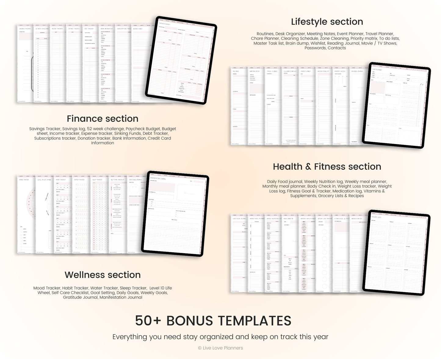 2025 Digital Planner (Portrait)