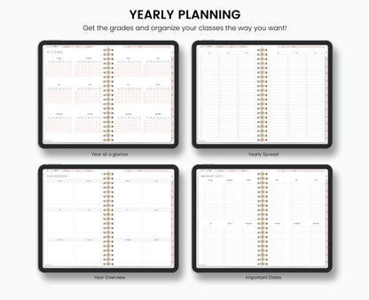 Student Planner | Academic Planner for Students | Undated Digital Student Planner
