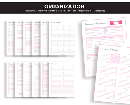 Printable ADHD planner