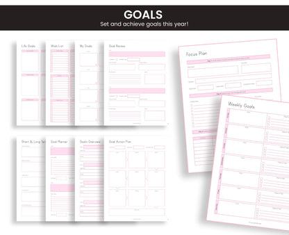 Printable ADHD planner