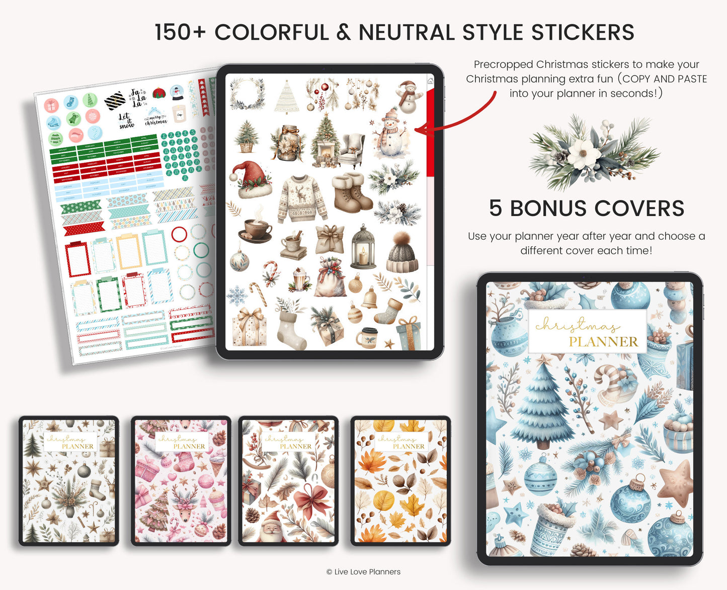 Christmas Planner (Portrait)