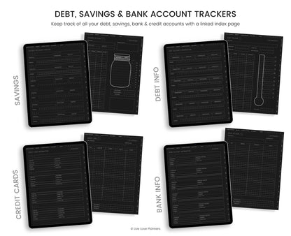 Paycheck Budget (Dark Mode)